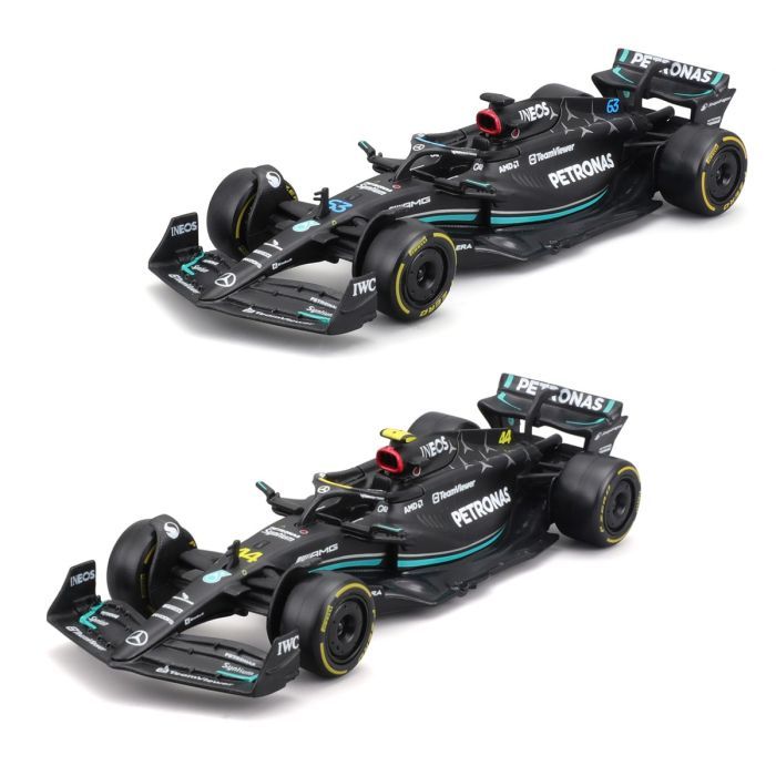 Машина Bburago Mercedes-AMG F1 W14 E Performance (2023) (143) (18-38080)