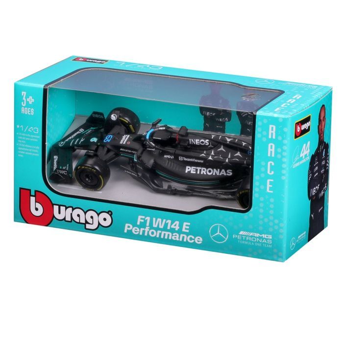 Машина Bburago Mercedes-AMG F1 W14 E Performance (2023) (143) (18-38080) изображение 2