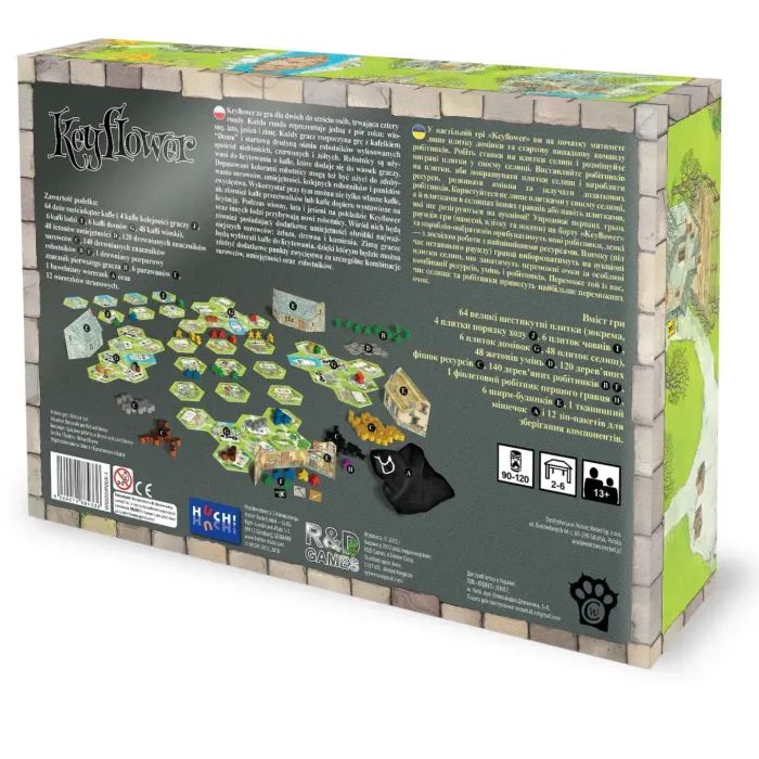 Настільна гра WoodCat Keyflower (укр.) (W0048) зображення 8