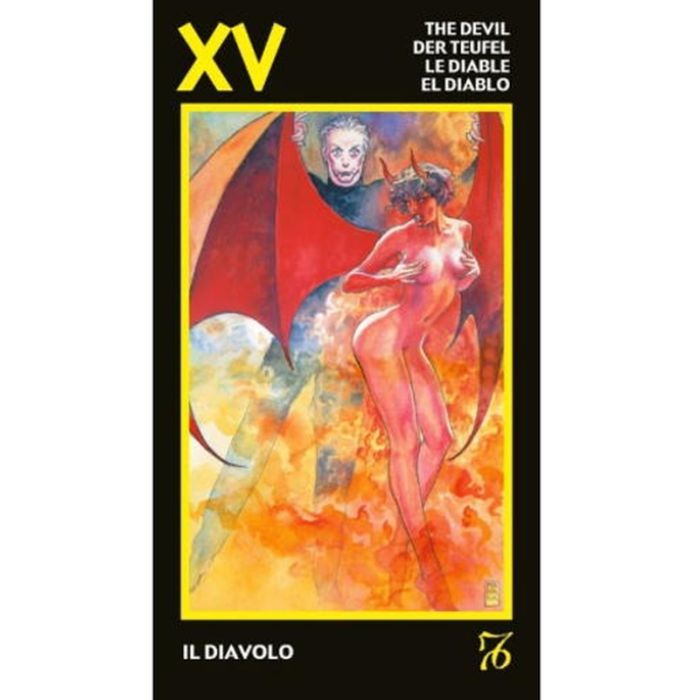 Гральні карти Scarabeo Таро Еротичне Таро Манара (Erotic Tarot of Manara) (EX186MU) зображення 5