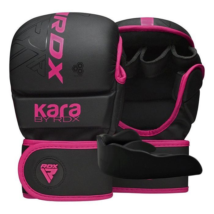 Перчатки для MMA RDX F6 Matte Pink Plus M/L (GSR-F6MP-M/L+)