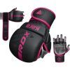 Перчатки для MMA RDX F6 Matte Pink Plus M/L (GSR-F6MP-M/L+) изображение 5