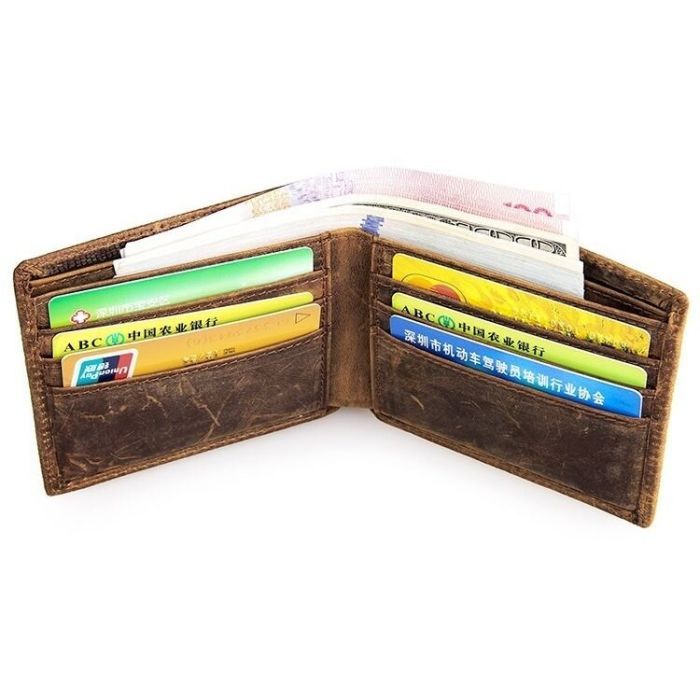 Кошелек Vintage Коричневый (14380) изображение 9