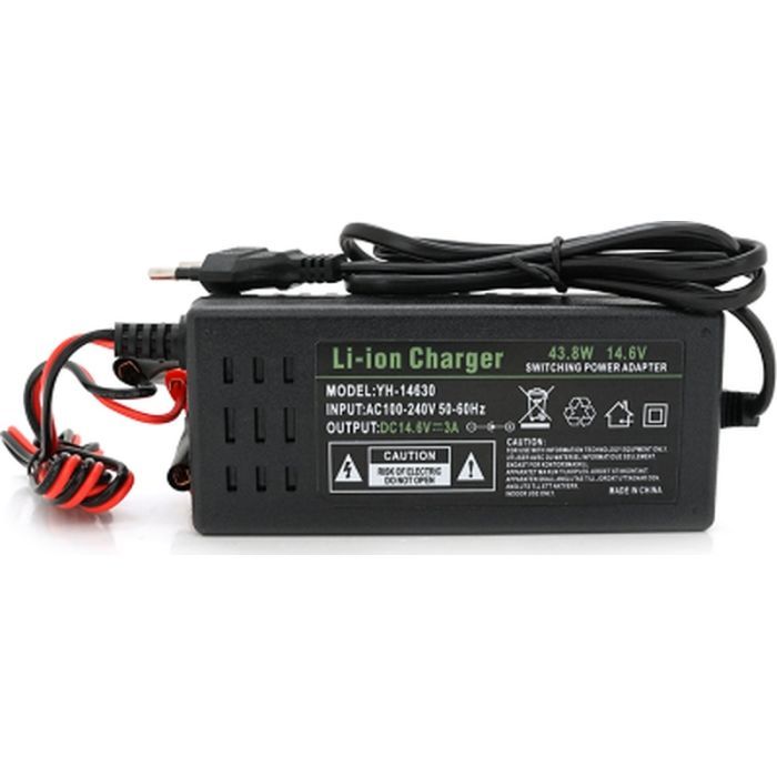 Мережевий зарядний пристрій для АКБ Voltronic LiFePO4 12V (14.6V), 4S,3A (YT-CKS-14630) зображення 2