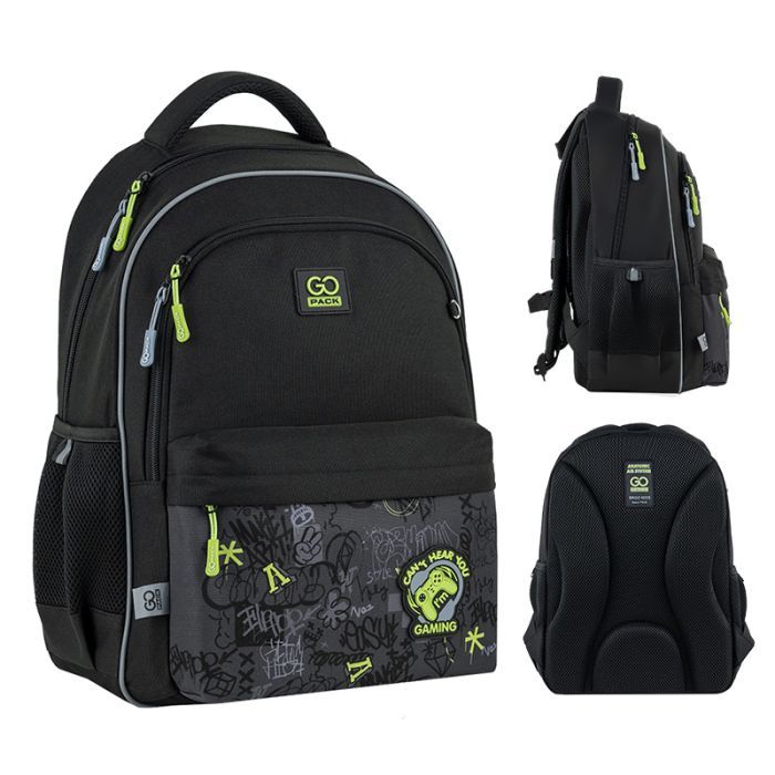 Рюкзак шкільний GoPack Education 182M Gaming (GO25-182M-6)