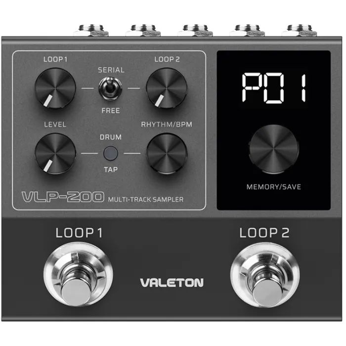 Гітарний процесор Hotone Audio Valeton VLP-200 Stereo Dual Looper (236675)