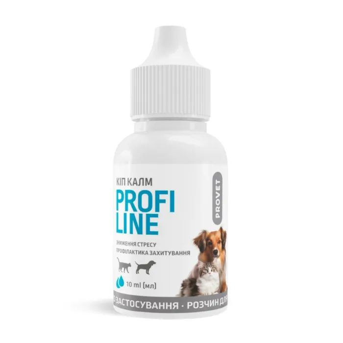 Капли для животных ProVET Profiline успокаивающее для кошек и собак 10 мл (4823082434756) изображение 2