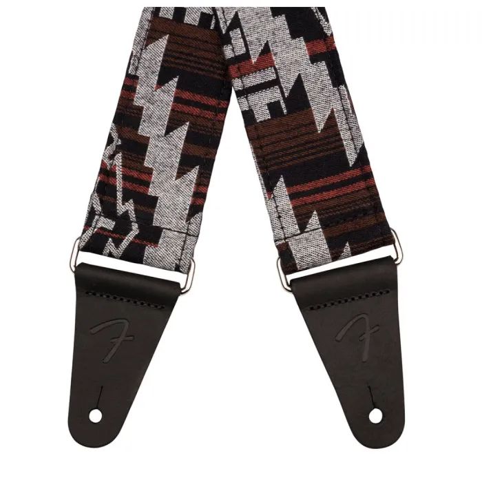 Ремень для гитары Fender Strap 2" Zion Aztec Black (233407) изображение 2