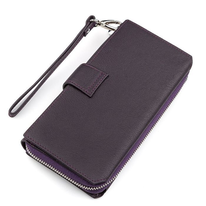 Гаманець ST Leather З натуральної шкіри Коричневий (18457) зображення 2
