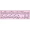 Клавиатура Canyon HKB-W01 Silent Wireless UA Pink (CNS-HKBW01P)