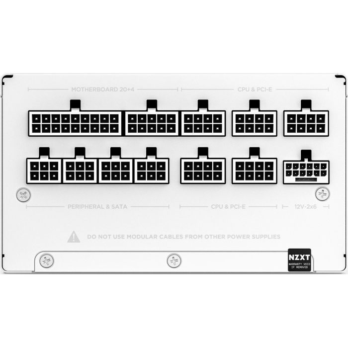 Блок питания NZXT 1200W (PA-2G2BW-EU) изображение 5