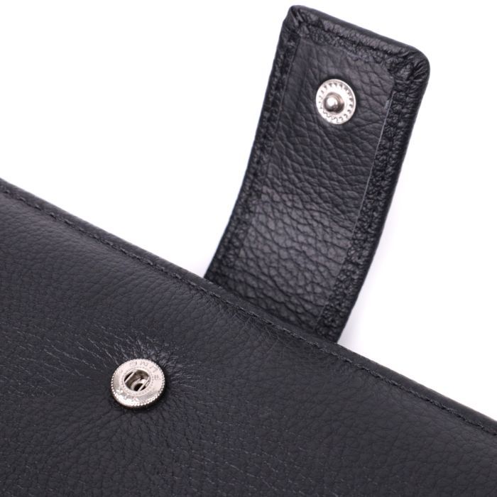 Кошелек ST Leather Из натуральной кожи Черный (22548) изображение 5