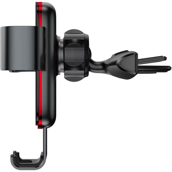 Універсальний автотримач Baseus Metal Age Gravity Car Mount (CD Version) Black (SUYL-J01) зображення 2