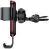Універсальний автотримач Baseus Metal Age Gravity Car Mount (CD Version) Black (SUYL-J01) зображення 2