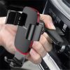 Універсальний автотримач Baseus Metal Age Gravity Car Mount (CD Version) Black (SUYL-J01) зображення 5