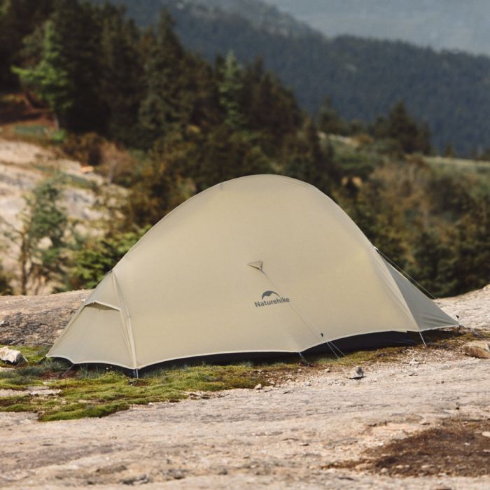 Палатка Naturehike двомісний з футпринтом CNK2350WS020 Cloud Up Pro сірий (6927595777008) изображение 5
