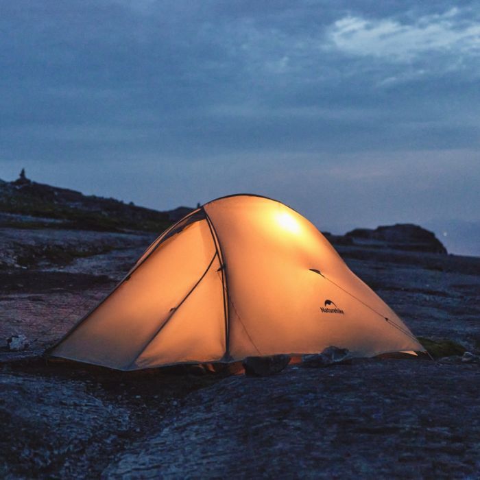 Палатка Naturehike двомісний з футпринтом CNK2350WS020 Cloud Up Pro сірий (6927595777008) изображение 6