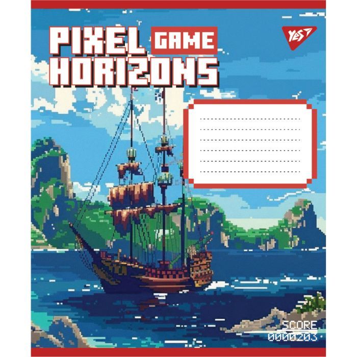 Зошит Yes Pixel game А5 18 аркушів клітинка (767777) зображення 4