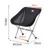 Крісло складане Naturehike Stellaluna L04 CNK2450JJ015, розмір M (6975641889359) зображення 2