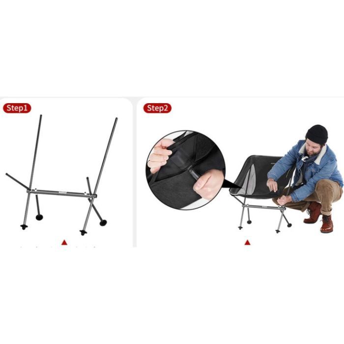 Крісло складане Naturehike Stellaluna L04 CNK2450JJ015, розмір M (6975641889359) зображення 3