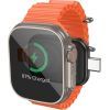 Зарядний пристрій BOROFONE BQ25A Wireless charger for iWatch metal Gray (6941991115127) зображення 2