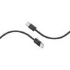 Дата кабель USB-C to USB-C 2.0m 60W PD EcoLine-CC200 black Promate (ecoline-cc200.black)