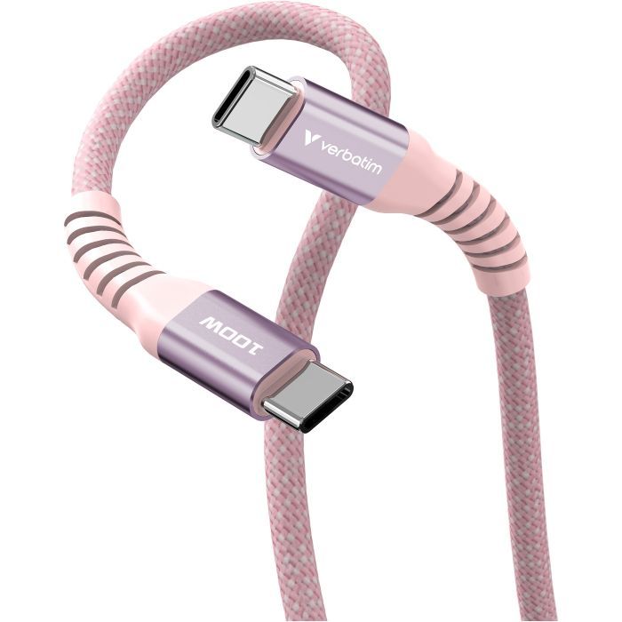 Дата кабель USB-C to USB-C 1.2m Magnetic 100W blue Verbatim (31856) изображение 2