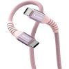 Дата кабель USB-C to USB-C 1.2m Magnetic 100W pink Verbatim (31857) изображение 2
