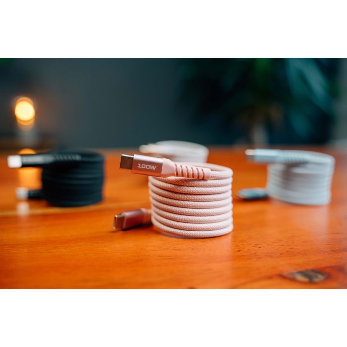 Дата кабель USB-C to USB-C 1.2m Magnetic 100W blue Verbatim (31856) изображение 5