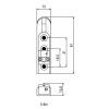 Бридж для гитары Paxphil BB215 Black изображение 3
