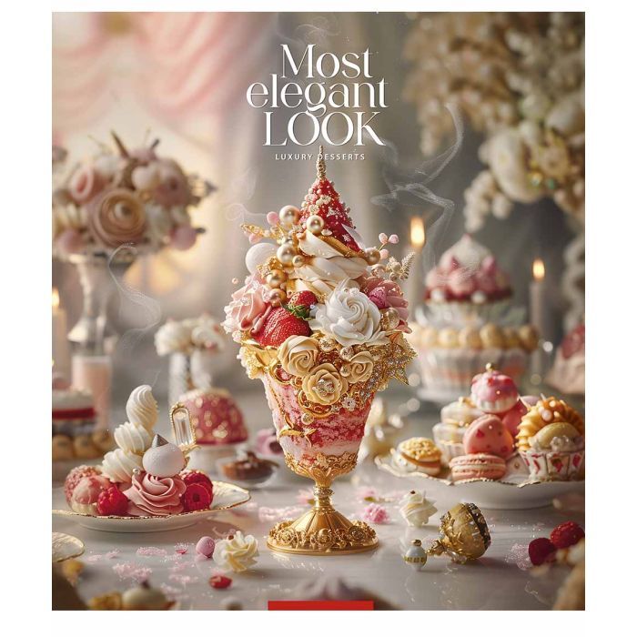 Тетрадь Школярик Luxury desserts 96 листов клетка (096-3477K) изображение 4