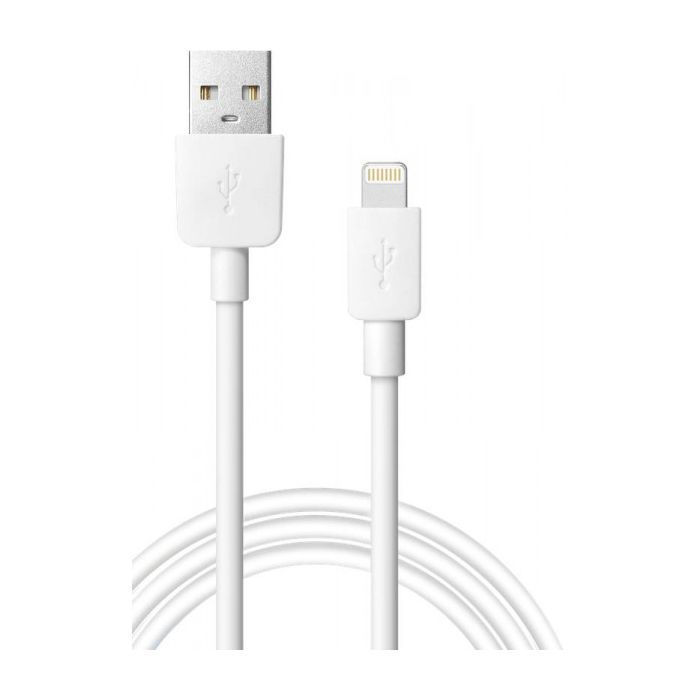 Дата кабель USB 2.0 AM to Lightning 1.0m white Defender (87496) изображение 2