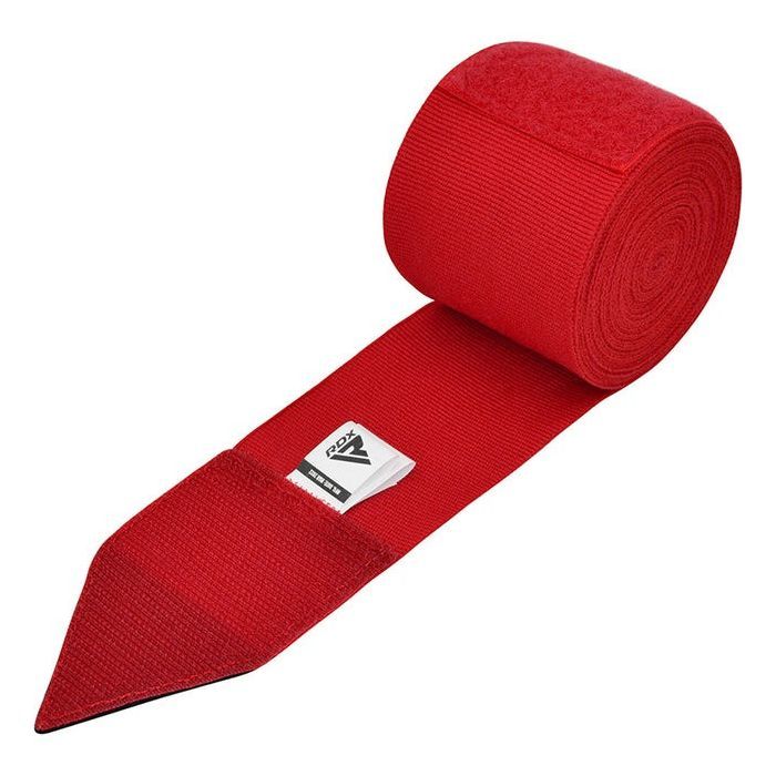 Бинт для спорта RDX WX Professional Boxing Hand Wraps Red 4.5м (HWX-RR+) изображение 3