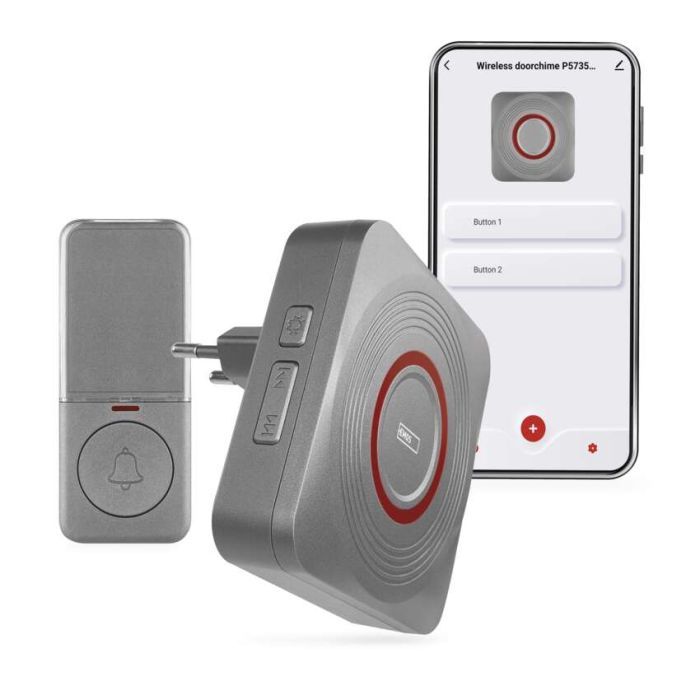 Дверний дзвінок EMOS бездротовий EMOS P5735WS WiFi (P5735WS)