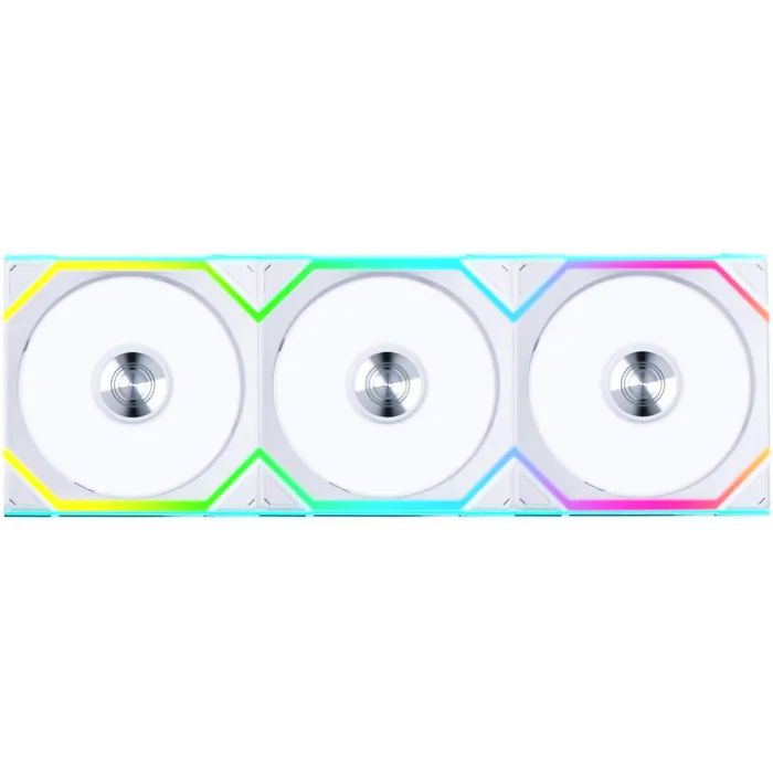 Кулер для корпуса Lian Li Uni Fan SL WIRELESS 120-3, White (G99.12SL1W3W.00)
