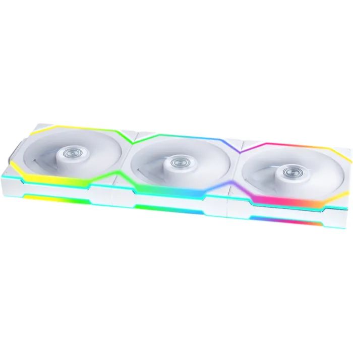 Кулер для корпуса Lian Li Uni Fan SL WIRELESS 120-3, White (G99.12SL1W3W.00) изображение 2