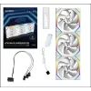 Кулер для корпуса Lian Li Uni Fan SL WIRELESS 120-3, White (G99.12SL1W3W.00) изображение 8