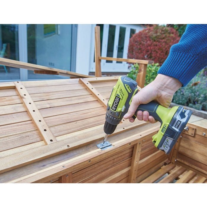 Шуруповерт Ryobi R18PD2-215G 18V, 2х1.5Ah, 40Нм, 400/1350об/мин (5133005302) изображение 2