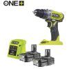 Шуруповерт Ryobi R18PD2-215G 18V, 2х1.5Ah, 40Нм, 400/1350об/мин (5133005302)