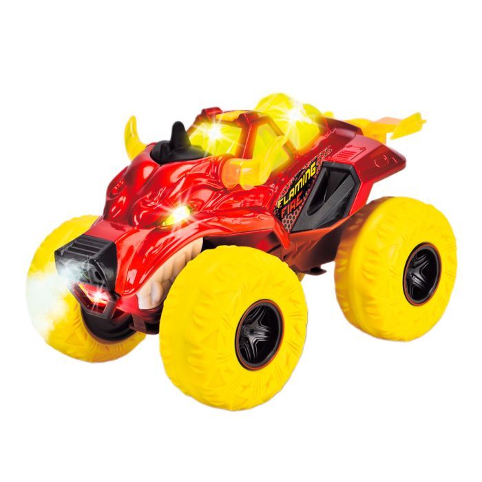 Машина Dickie Toys Пылающий огненный монстр со звуком и световым эффектом 25 см (3754003) изображение 2