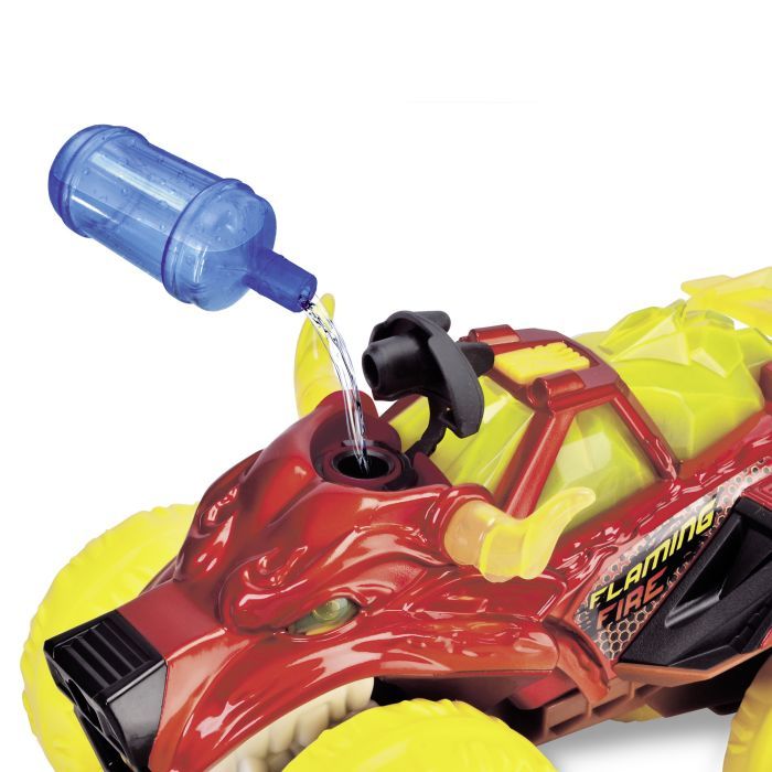 Машина Dickie Toys Пылающий огненный монстр со звуком и световым эффектом 25 см (3754003) изображение 4