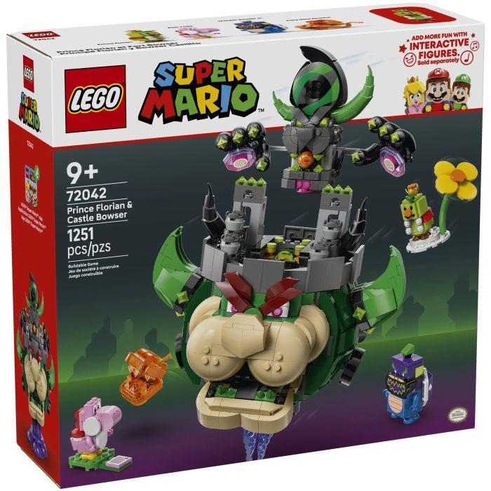 Конструктор LEGO Super Mario Принц Флориан и Замок Боузер (72042)