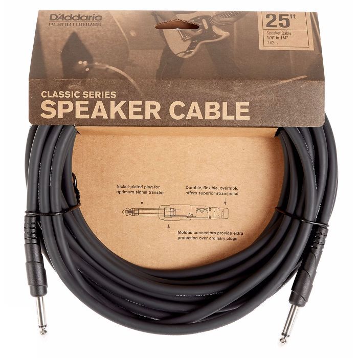 Акустичний кабель D'Addario Classic Series Speaker Cable (7.62m) (PW-CSPK-25) зображення 2