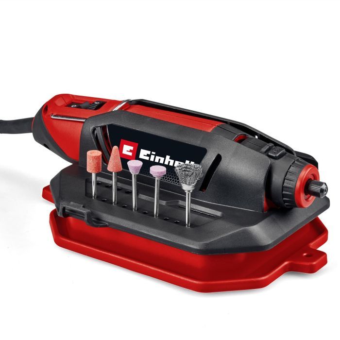 Гравер Einhell TC-MT 150E 150Вт, гнучкий вал, набір насадок (4419380) зображення 2