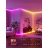 Світлодіодна стрічка Govee H6641 Neon Rope Light for Wall Lining, 5.0m, RGBIC, WI-FI/Bluetooth, white (H66413D1) зображення 5