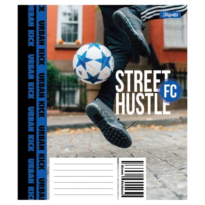 Тетрадь 1 вересня Street Hustle А5 18 листов линия (768212) изображение 2