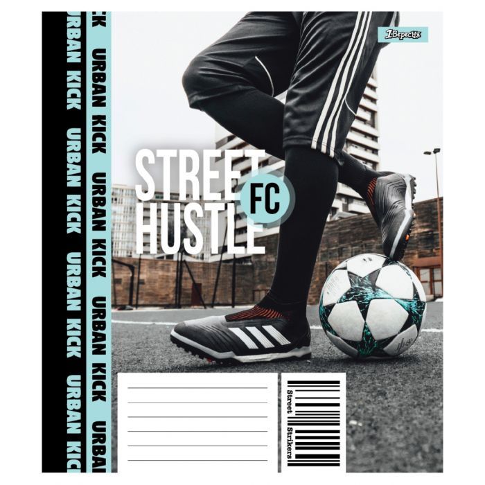 Тетрадь 1 вересня Street Hustle А5 18 листов линия (768212) изображение 5