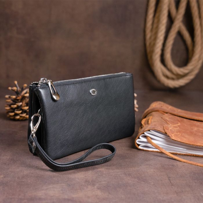 Гаманець ST Leather Ліловий (19247) зображення 11