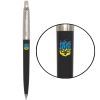 Ручка шариковая Parker JOTTER 17 Originals UKRAINE Black CT BP огненный Трезубец (15632_T0316u)