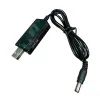 Кабель питания USB to DC 5.5x2.1mm 0.8m 12V 1.5A XoKo (DC-5-12-1,5A) изображение 2